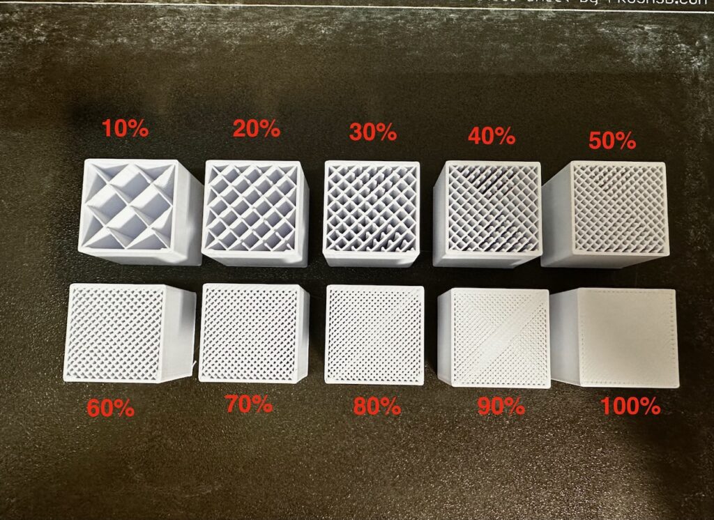 Infill Percentages